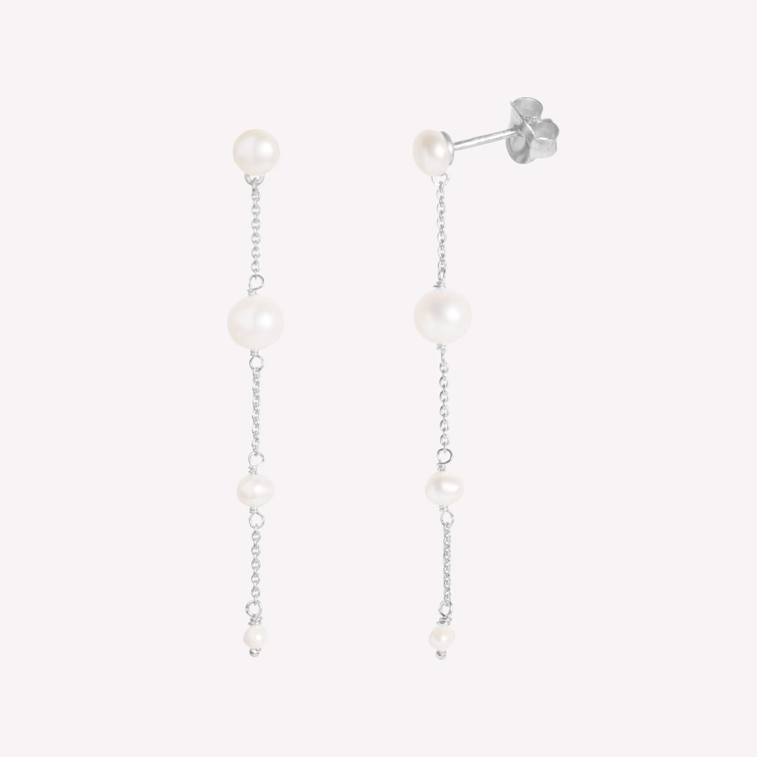 byBiehl® Danmark Aura Earhangers Sterling sølv Store