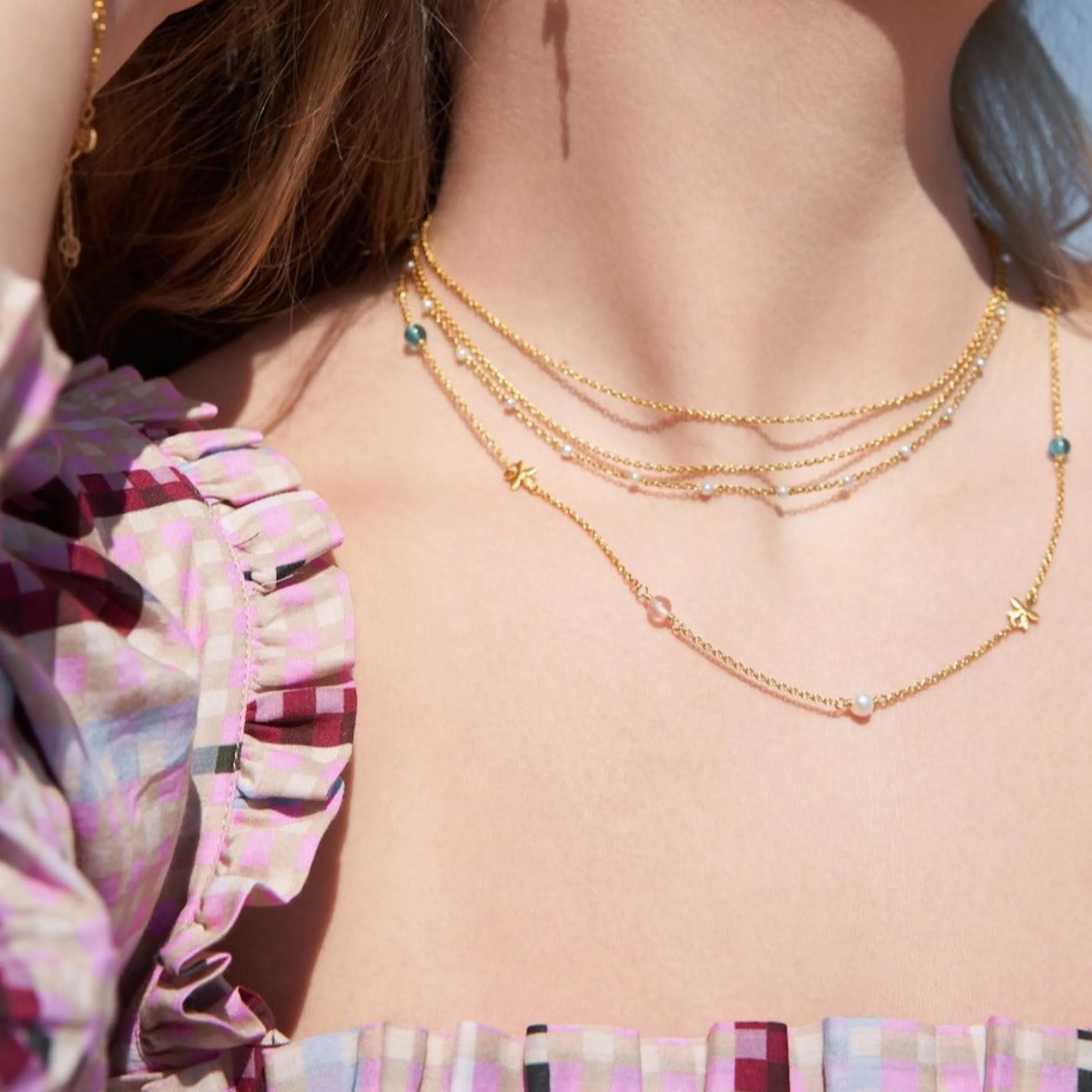 byBiehl® Danmark Classic halskæde 14K forgyldt sølv Fashion