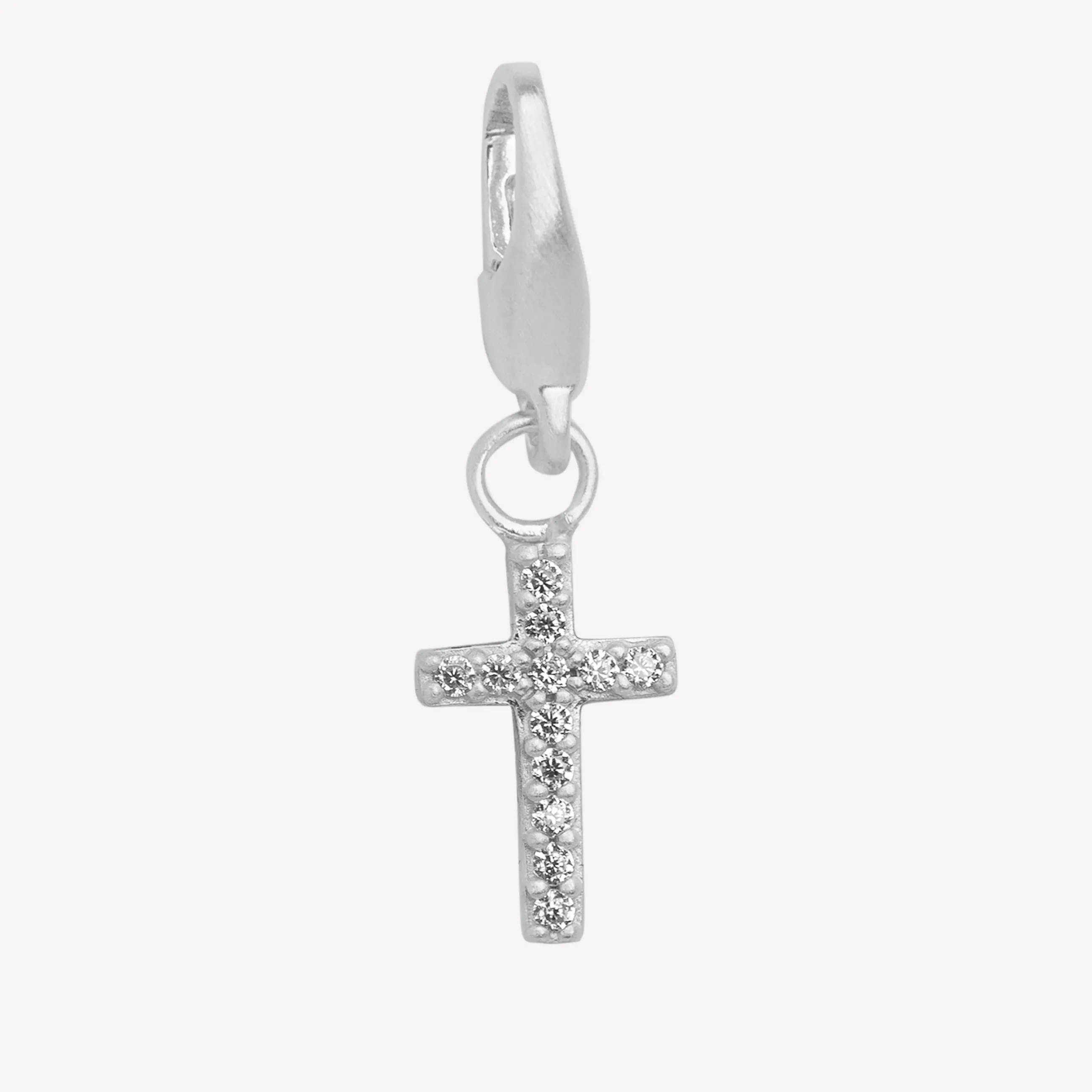 byBiehl® Danmark Cross Charm Sterling sølv Store