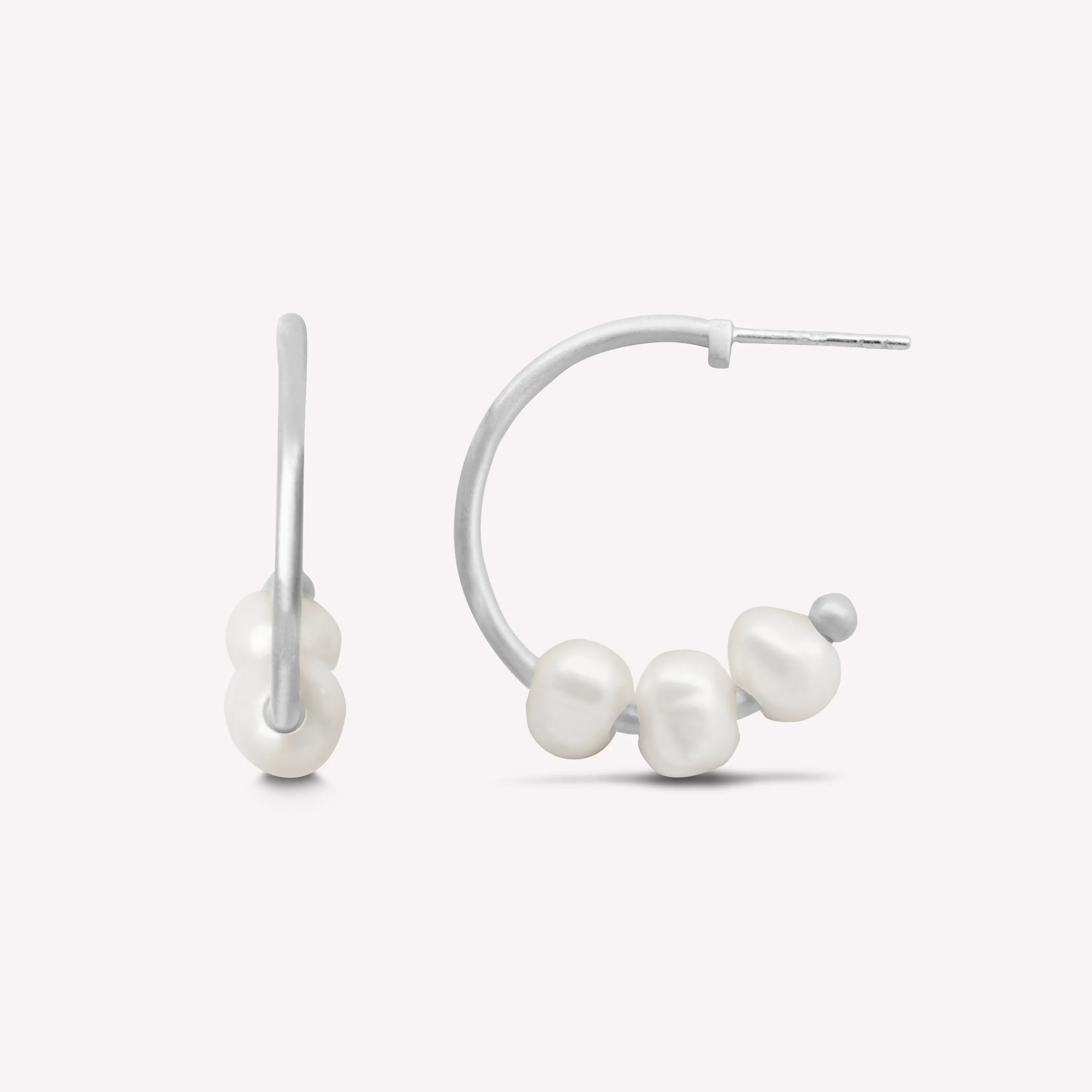 byBiehl® Danmark Emily Hoops Small Sterling sølv New