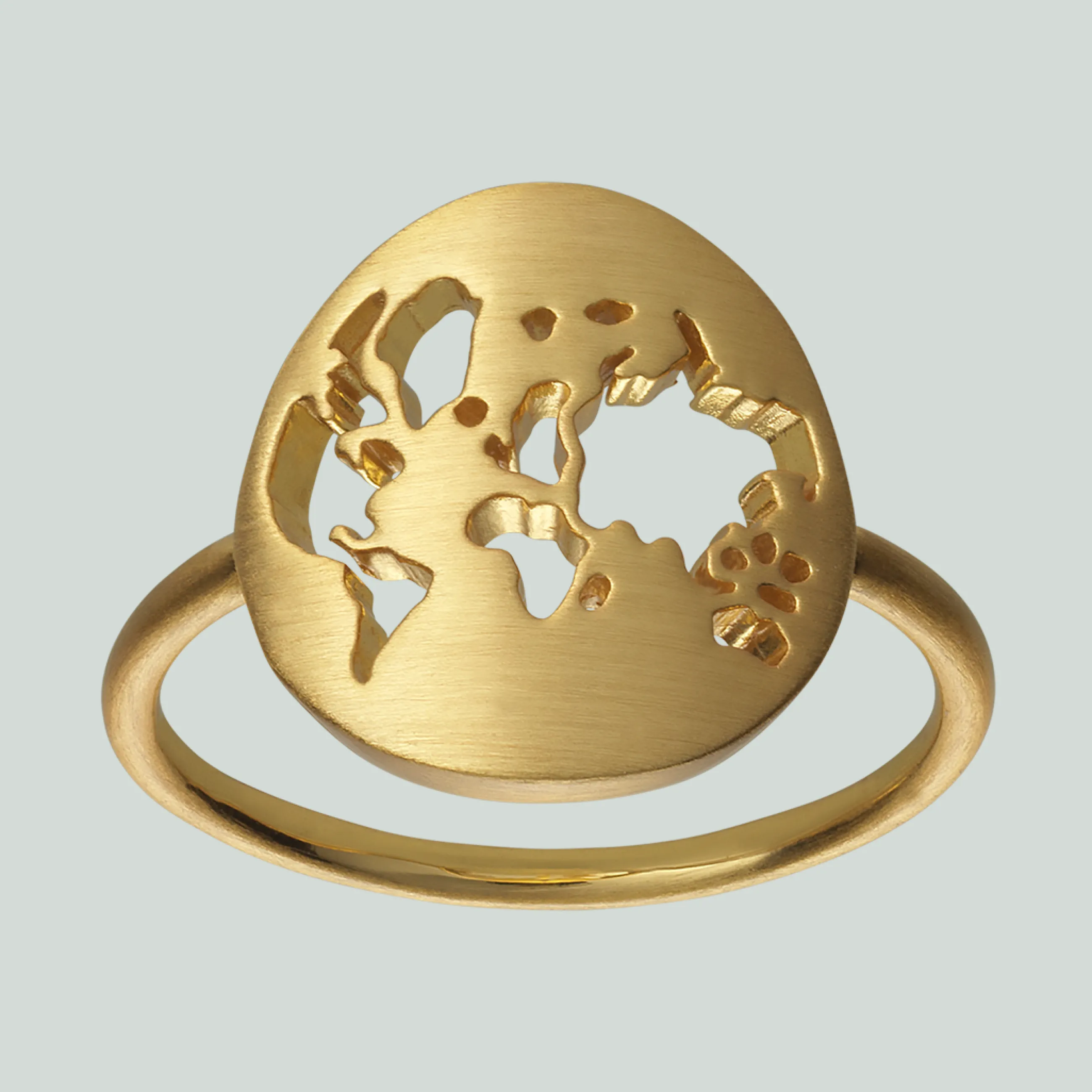 byBiehl® Danmark Fine Beautiful World Ring 14K guld Clearance