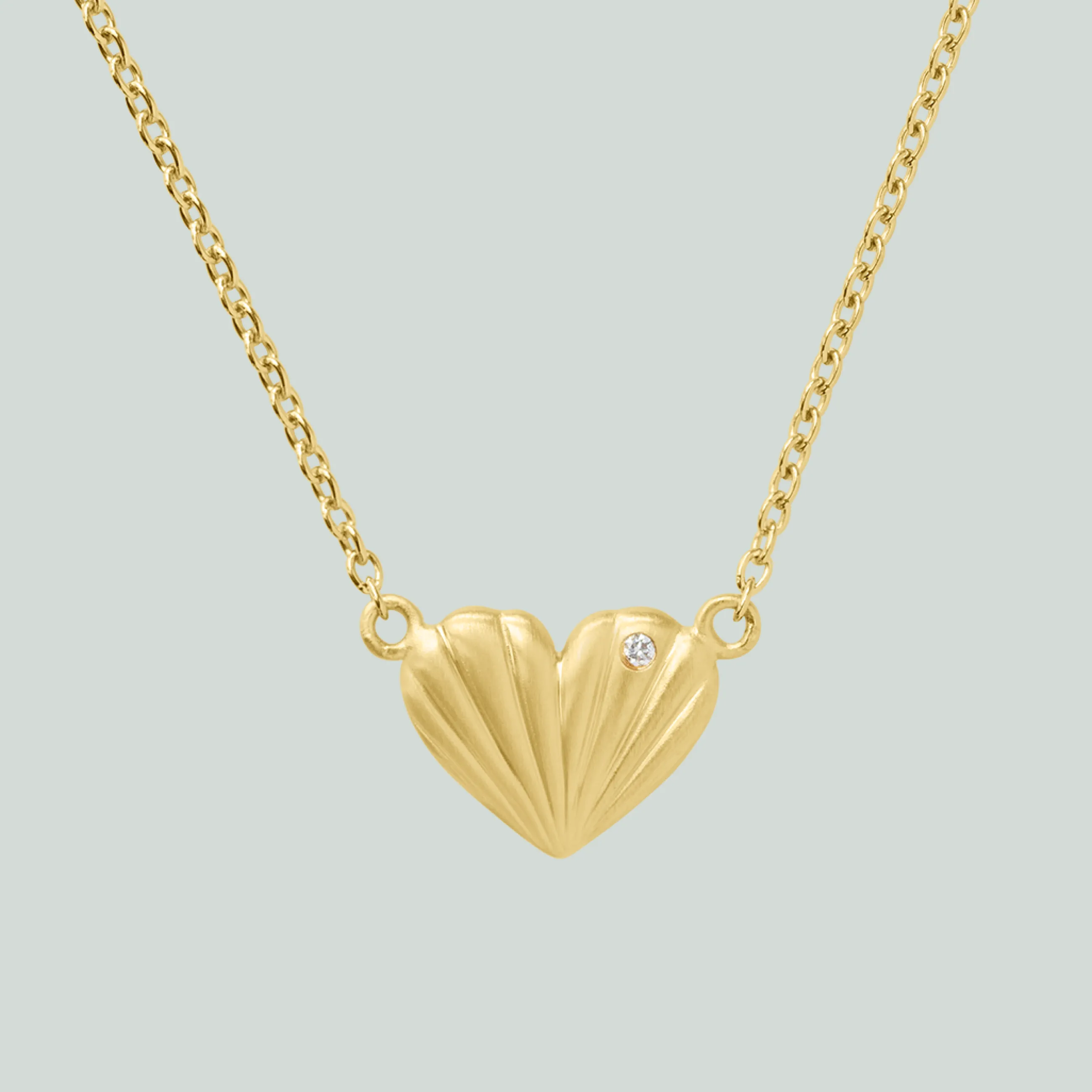 byBiehl® Danmark Fine Just Love Halskæde 14K guld Hot