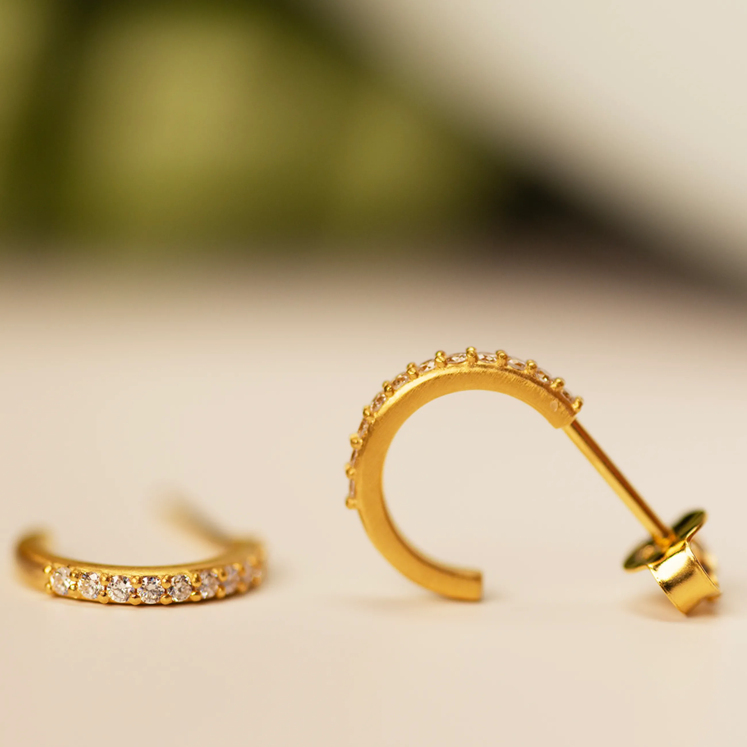 byBiehl® Danmark Fine Sparkle Hoops Miniature 14K guld Online