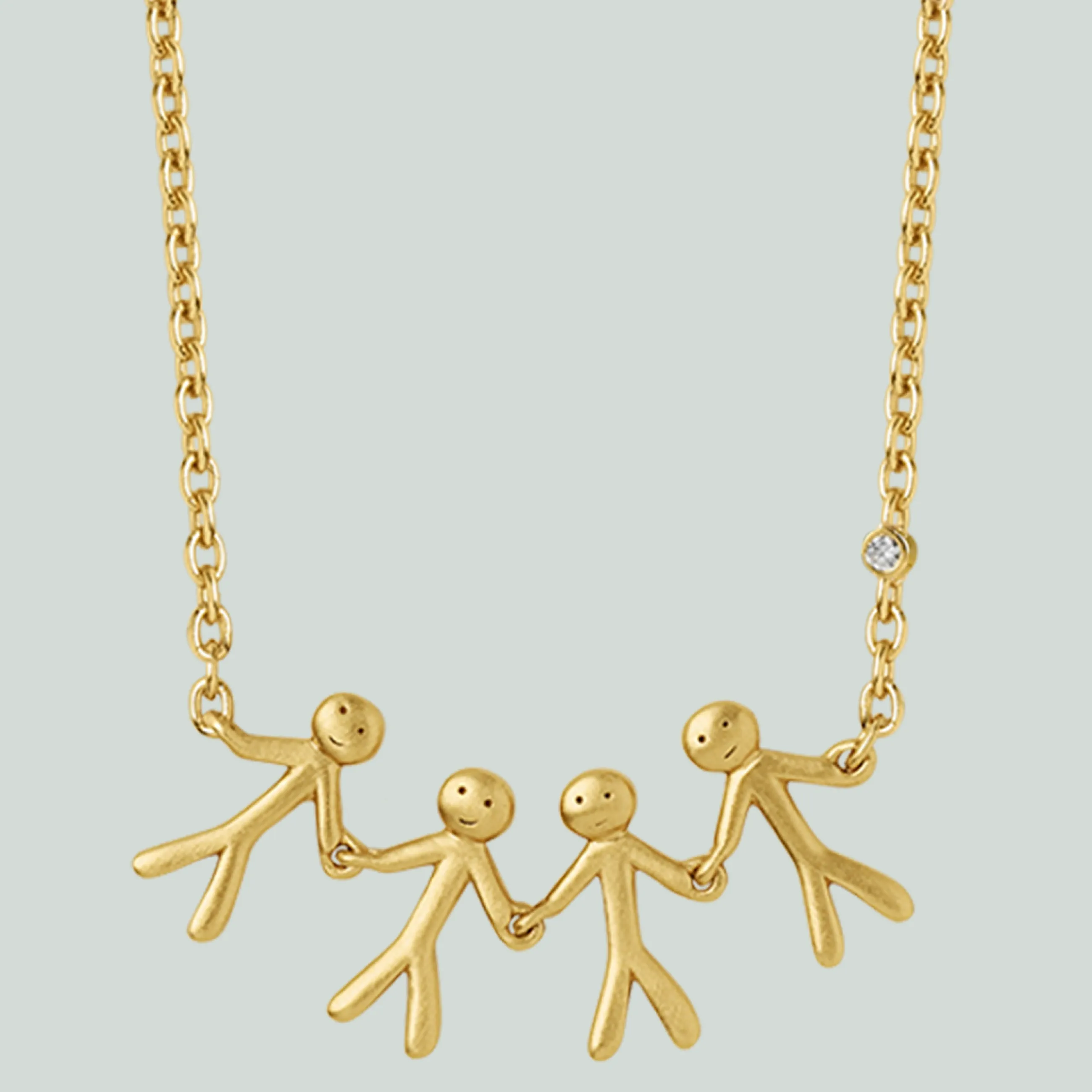 byBiehl® Danmark Fine Together 4 Halskæde 14K guld Sale