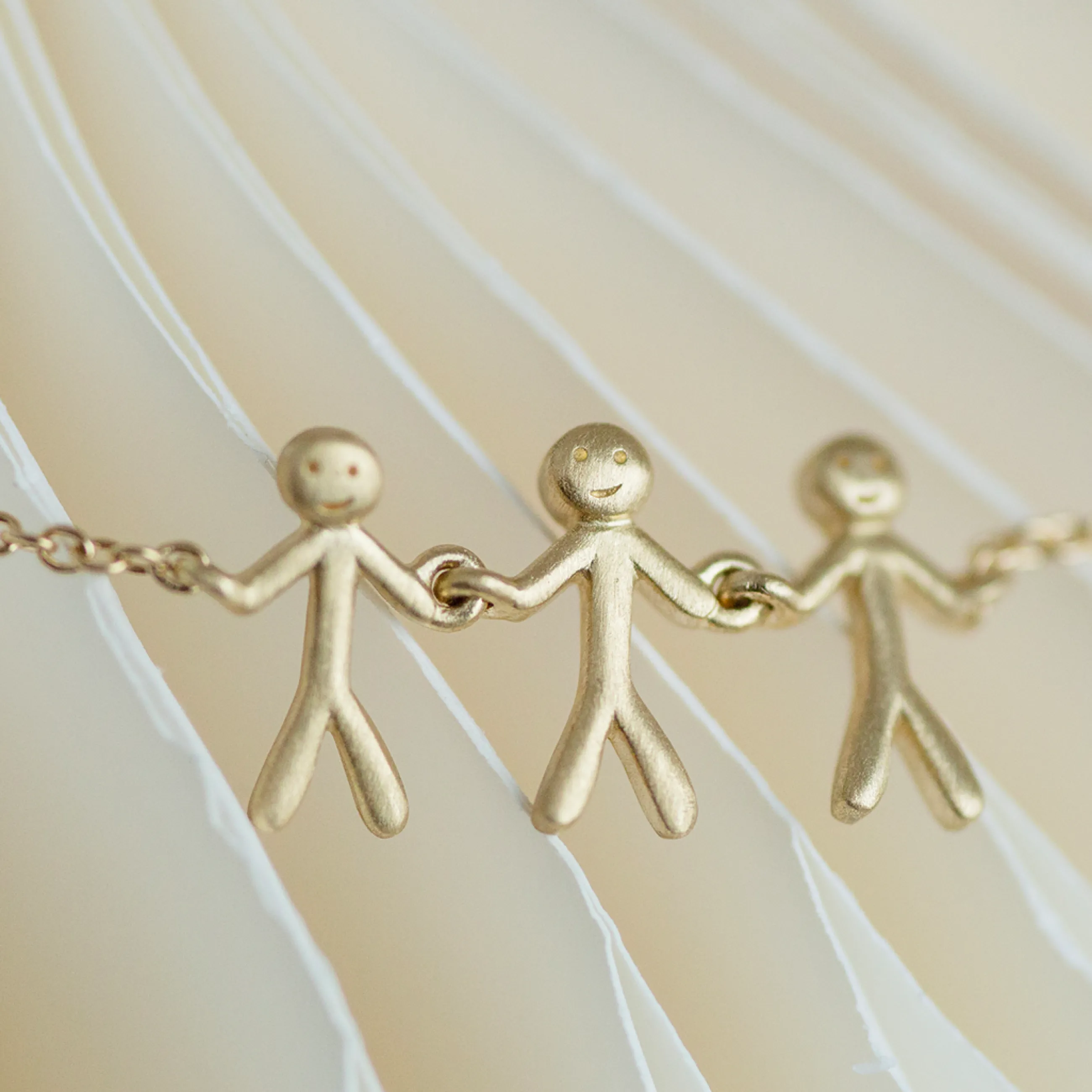 byBiehl® Danmark Fine Together 3 Halskæde 14K guld Clearance