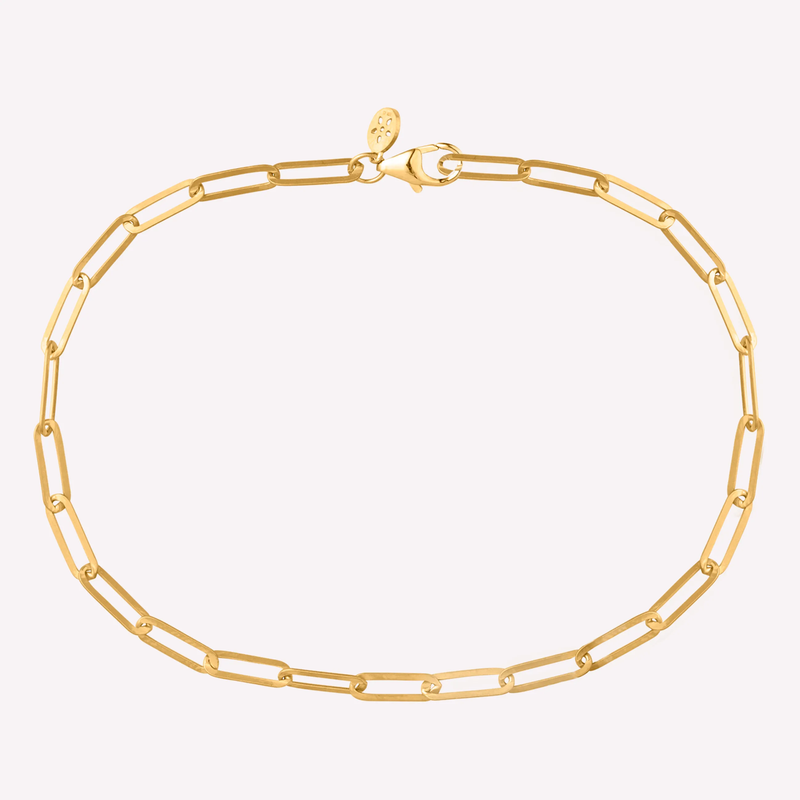 byBiehl® Danmark Link armbånd 14K forgyldt sølv Cheap