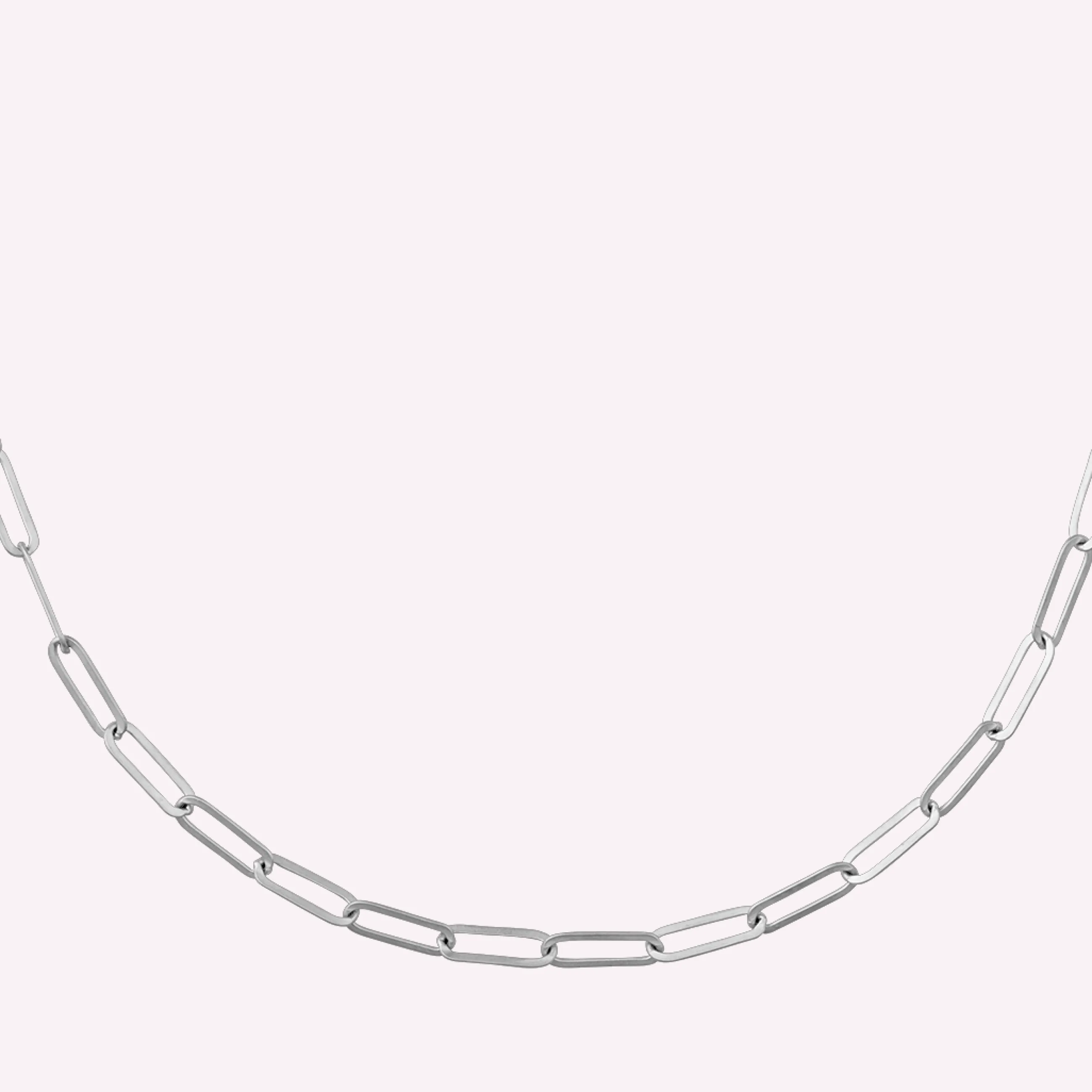 byBiehl® Danmark Link halskæde Sterling sølv Clearance