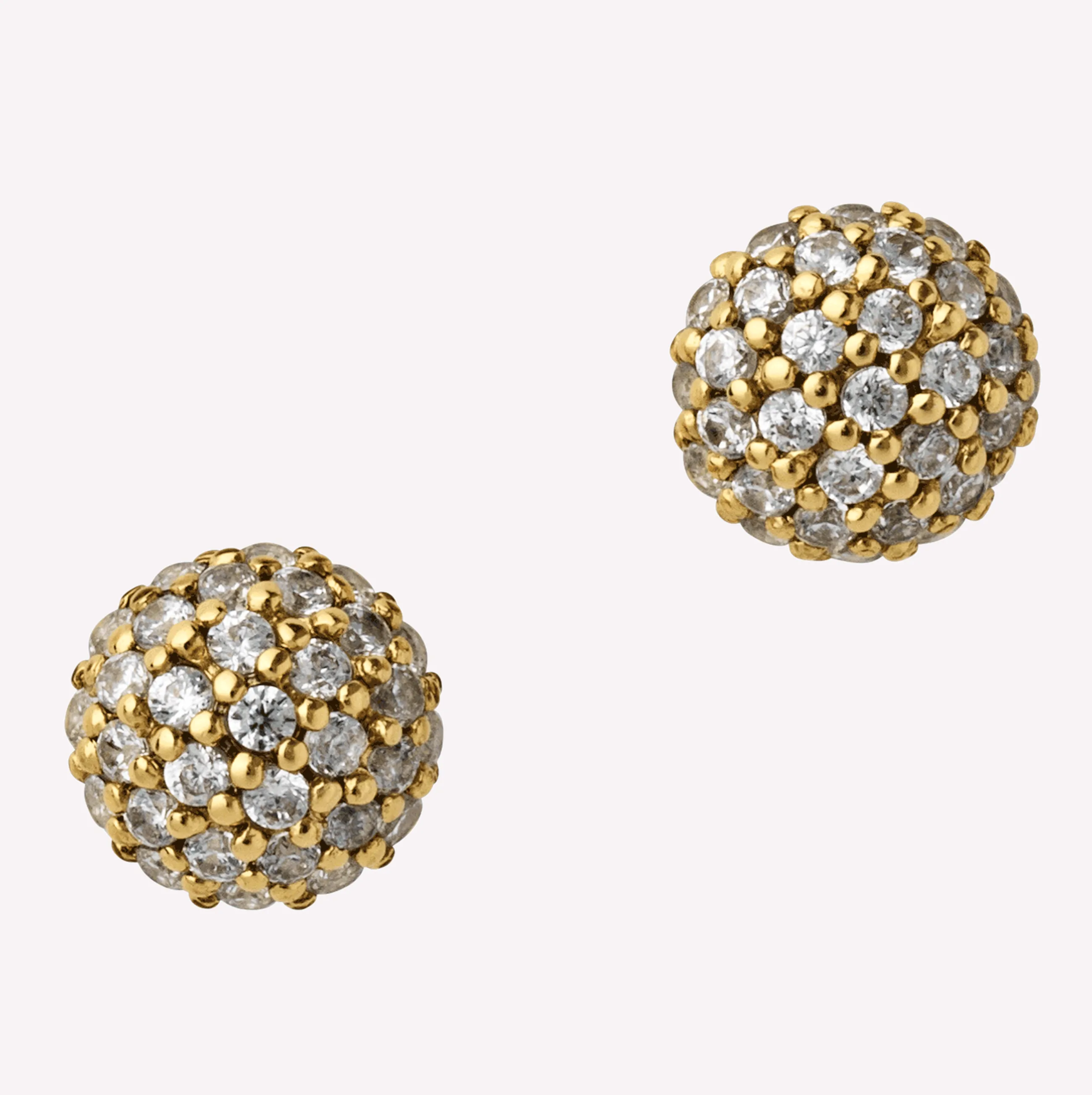 byBiehl® Danmark Miniature Sparkle ørestikker 14K Forgyldt genanvendt sølv Best Sale