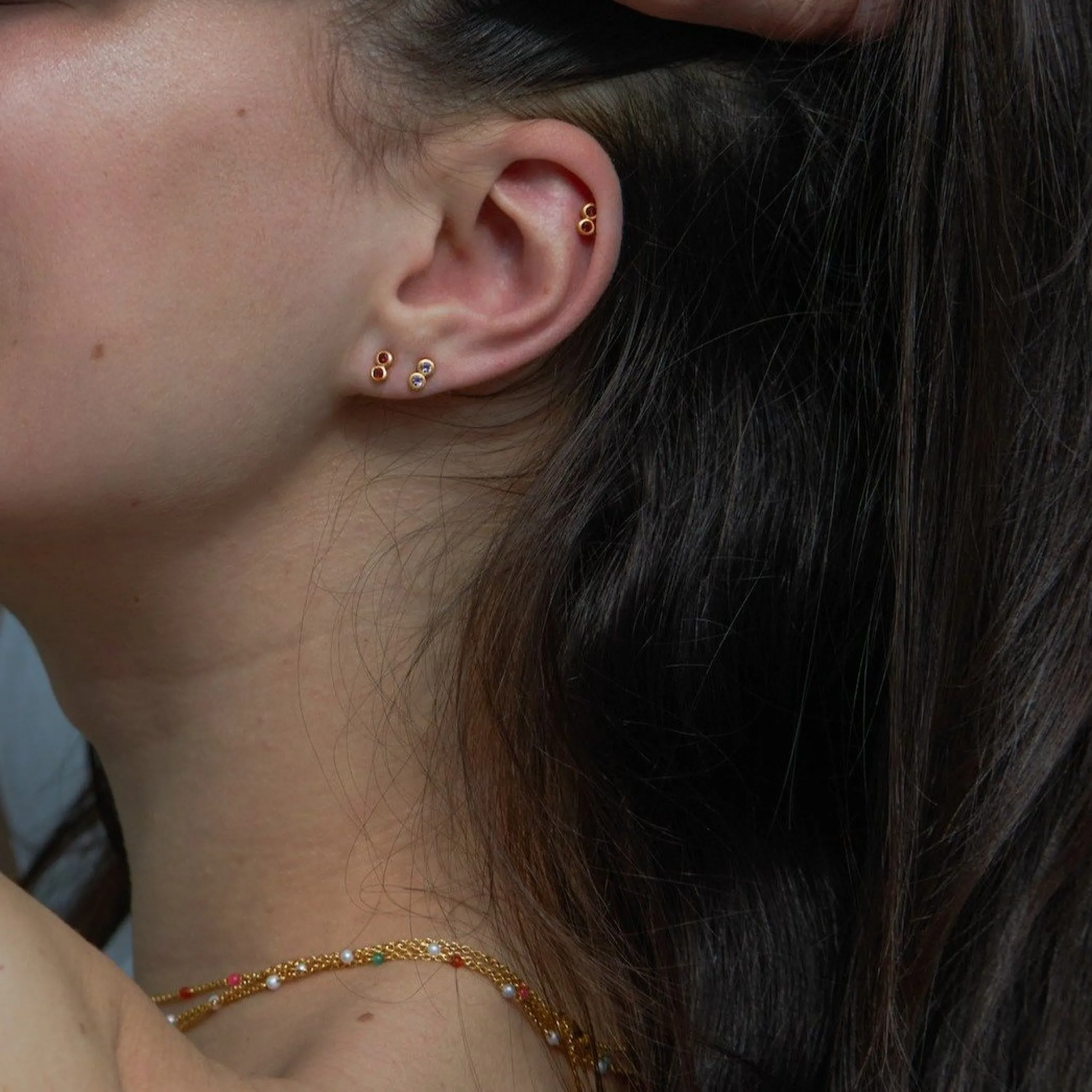 byBiehl® Danmark My Powers ørestikker Sterling sølv med smykkesten Cheap