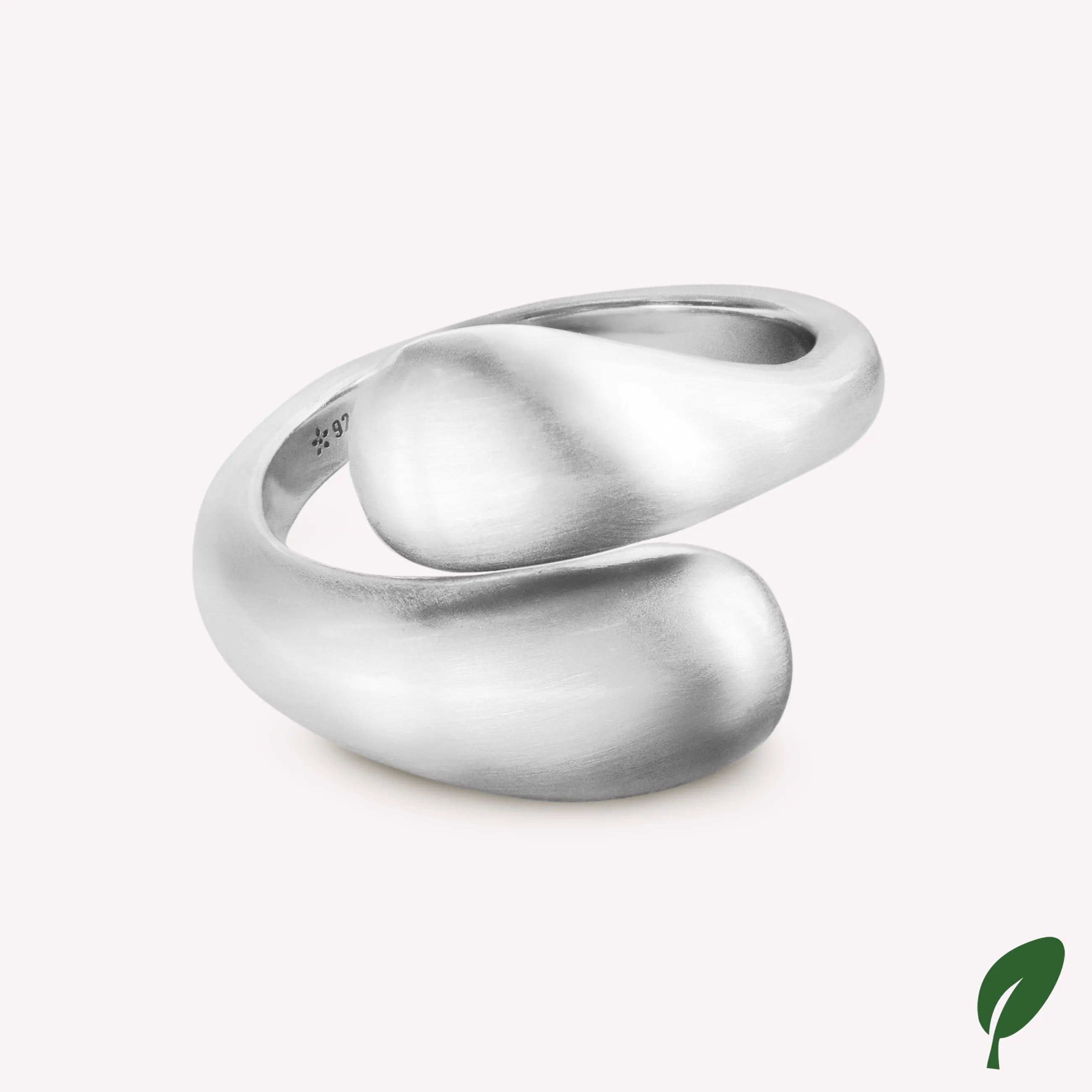 byBiehl® Danmark Ocean Flow Duo ring Sterling sølv Discount
