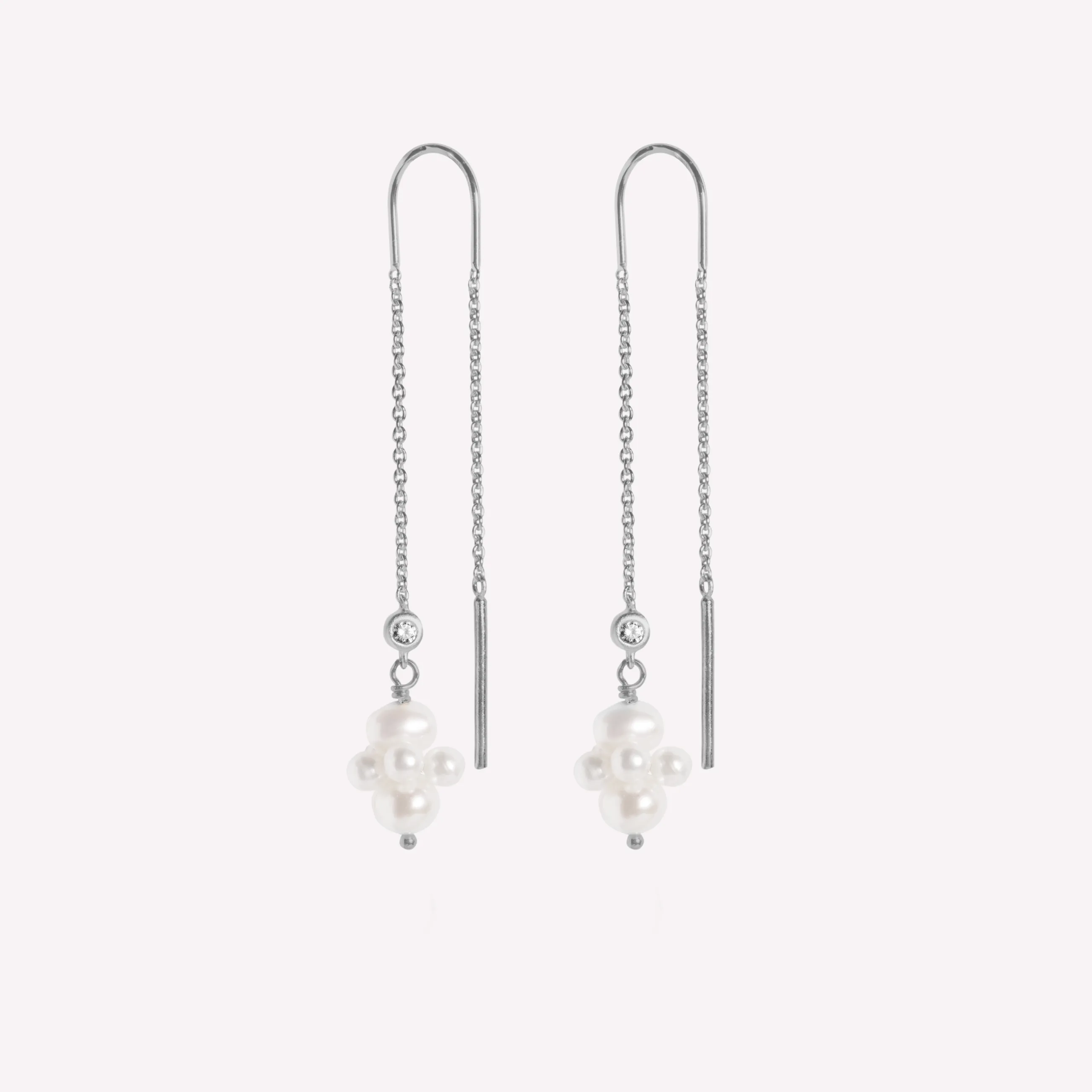 byBiehl® Danmark Pearl Cluster Dangling Sterling sølv Clearance
