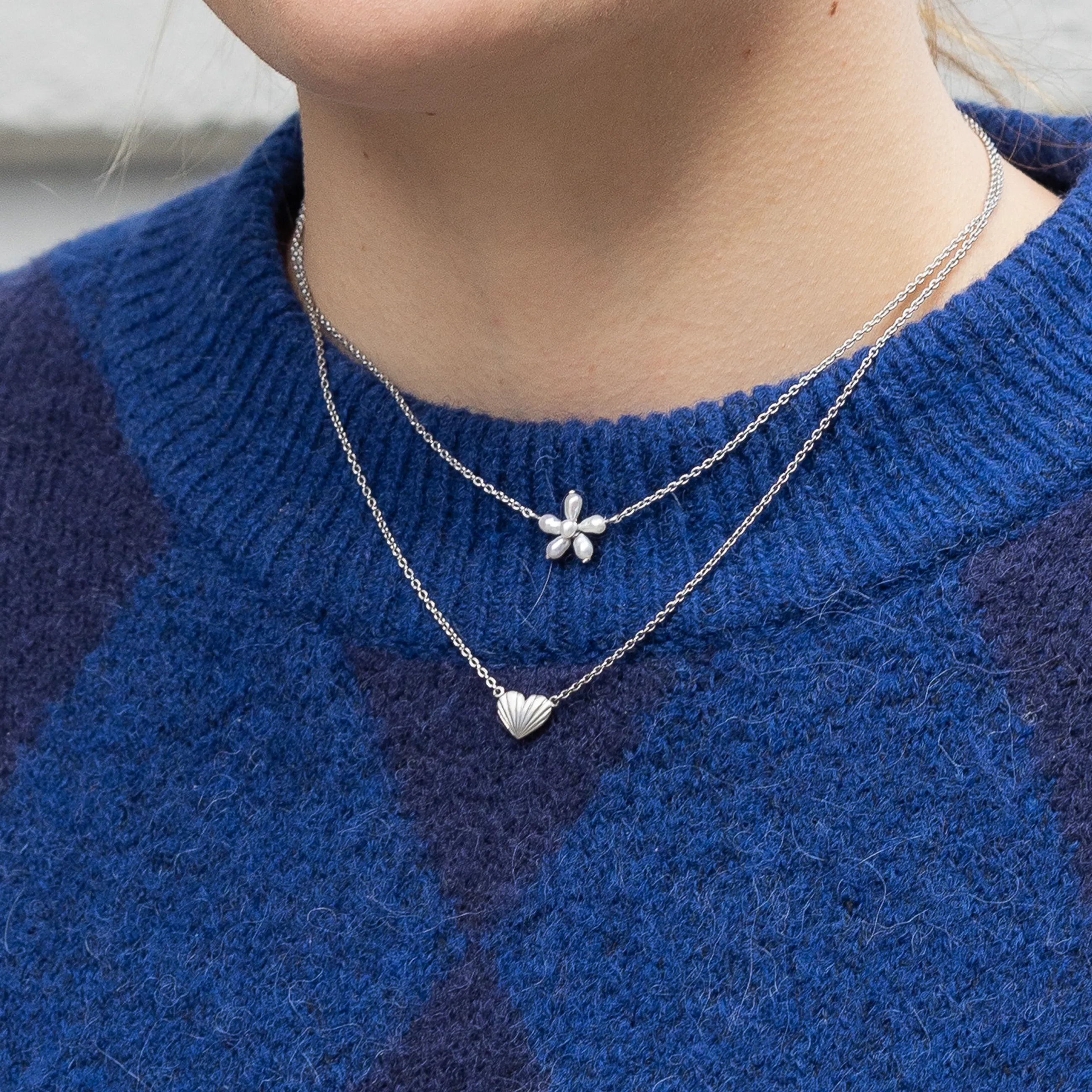 byBiehl® Danmark Pearl Signature halskæde Sterling sølv Cheap