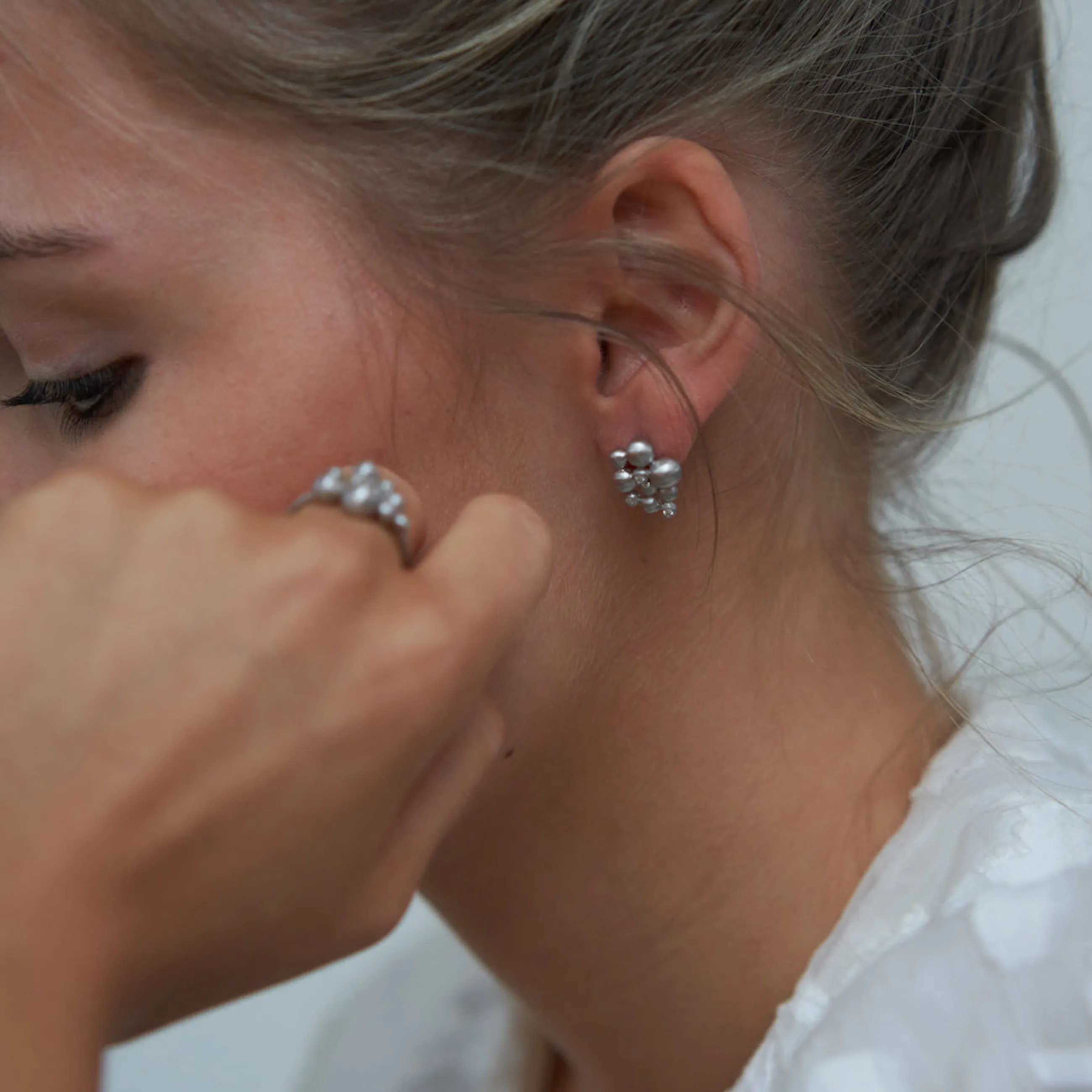 byBiehl® Danmark Pebbles øreringe Sterling sølv Cheap