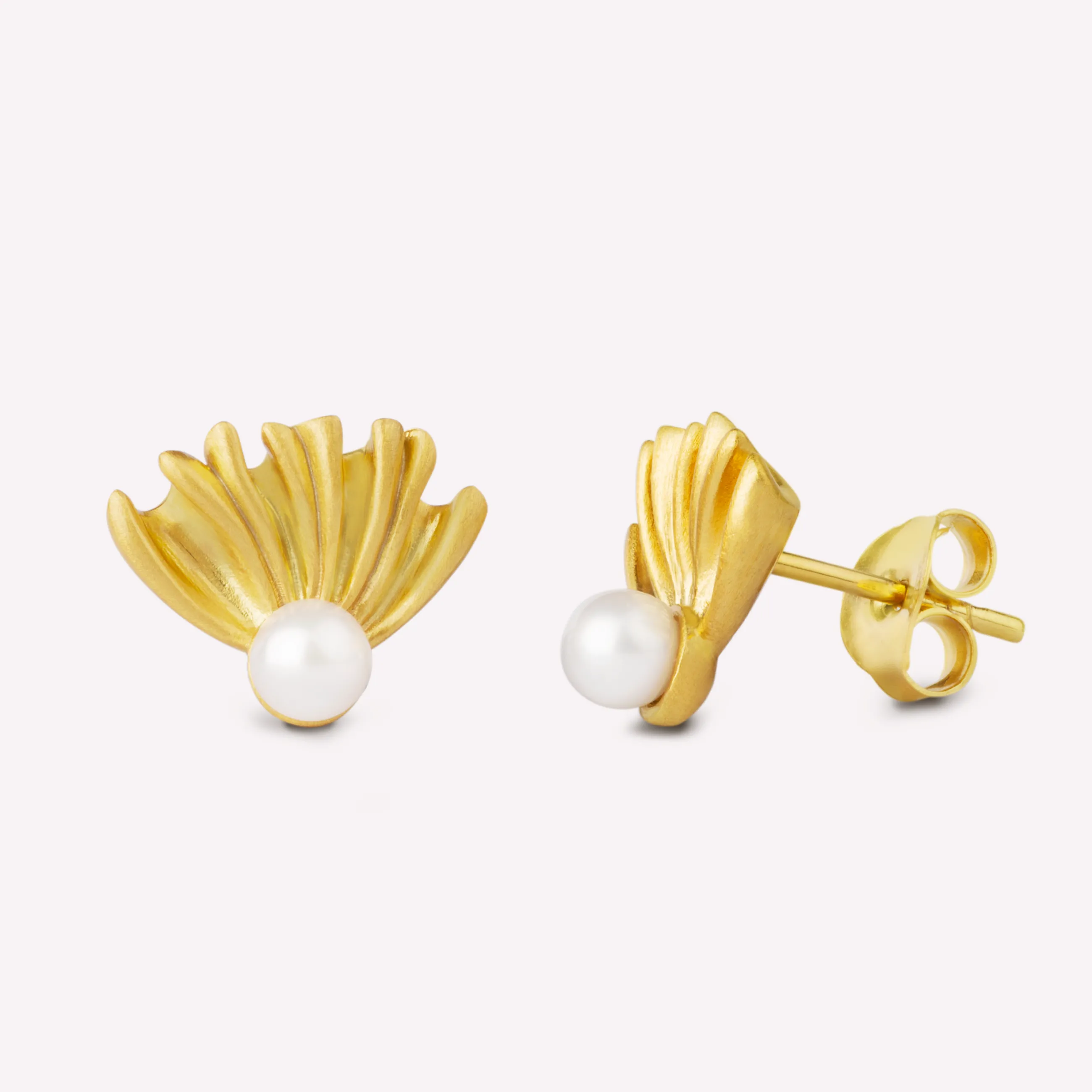 byBiehl® Danmark Poppy ørestikker 14K forgyldt sølv Best