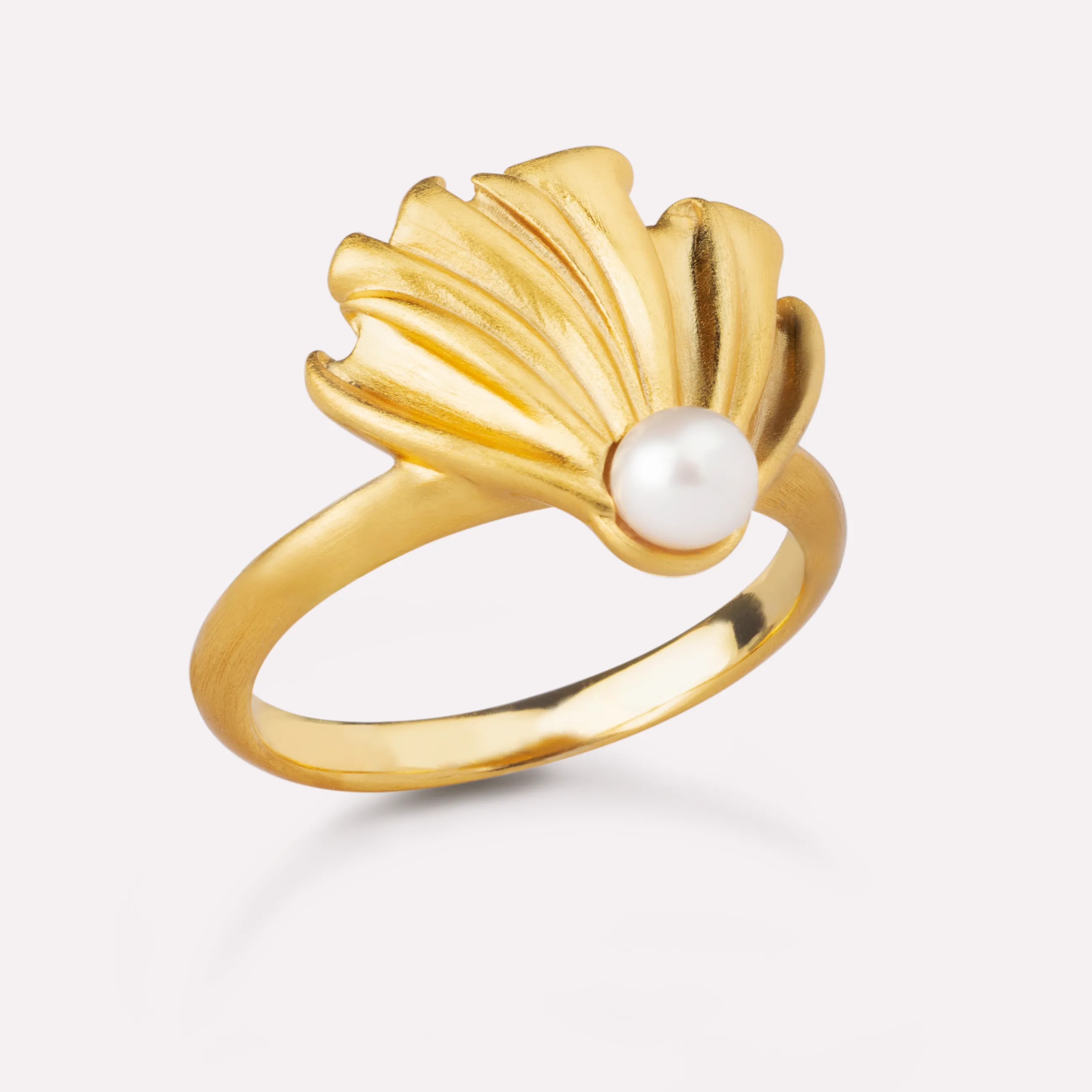 byBiehl® Danmark Poppy ring 14K forgyldt sølv Flash Sale