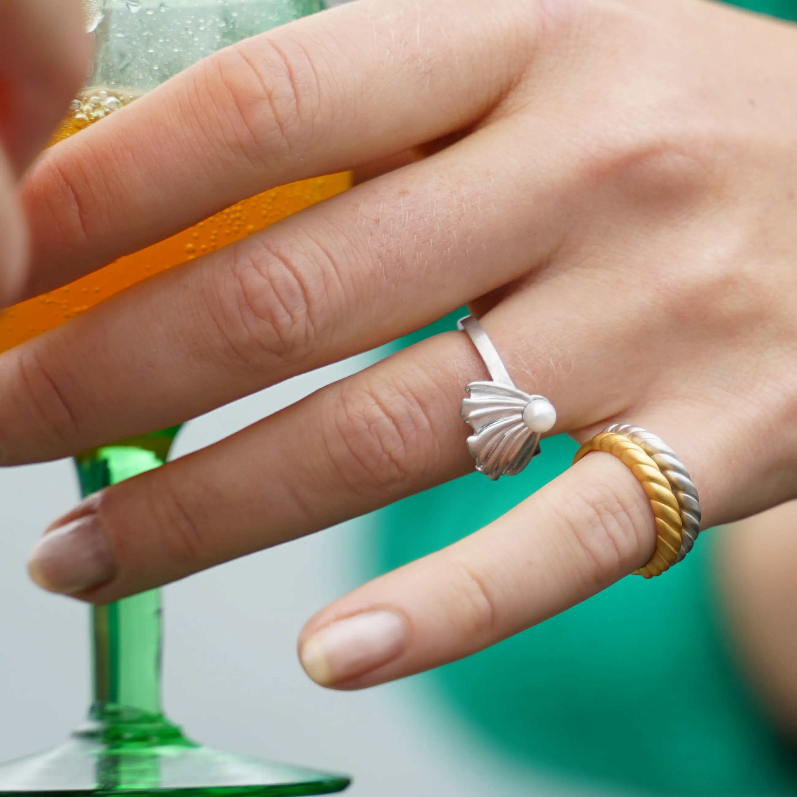 byBiehl® Danmark Poppy ring Sterling sølv Discount