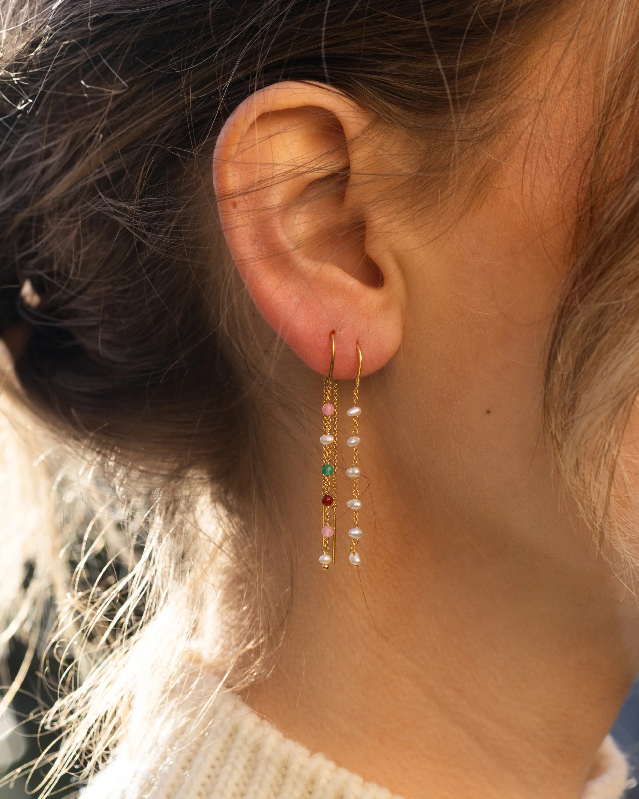 byBiehl® Danmark Scarlett Earhangers 14K forgyldt sølv Cheap