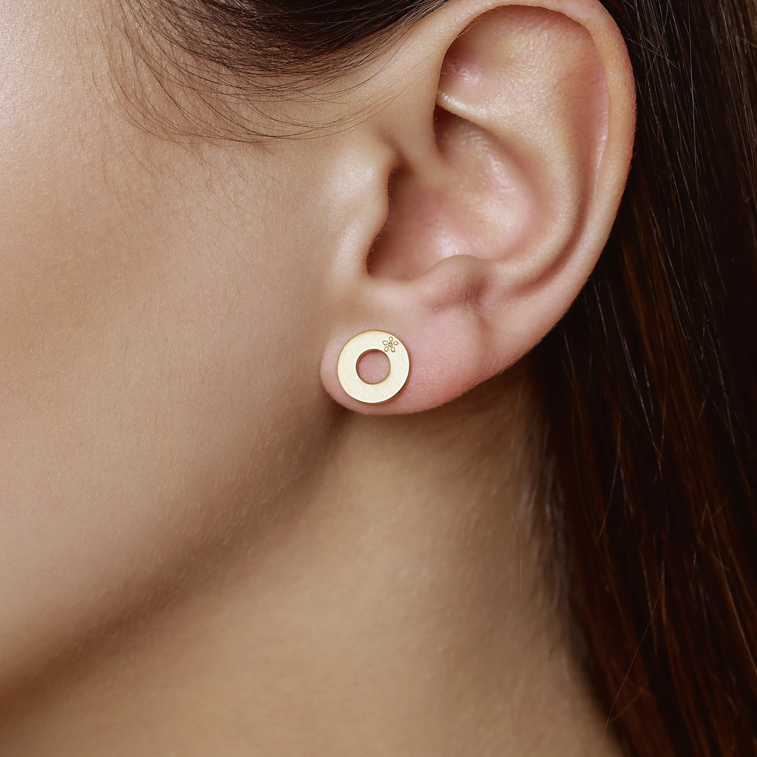 byBiehl® Danmark Sienna ørestikker 14K Forgyldt genanvendt sølv Discount