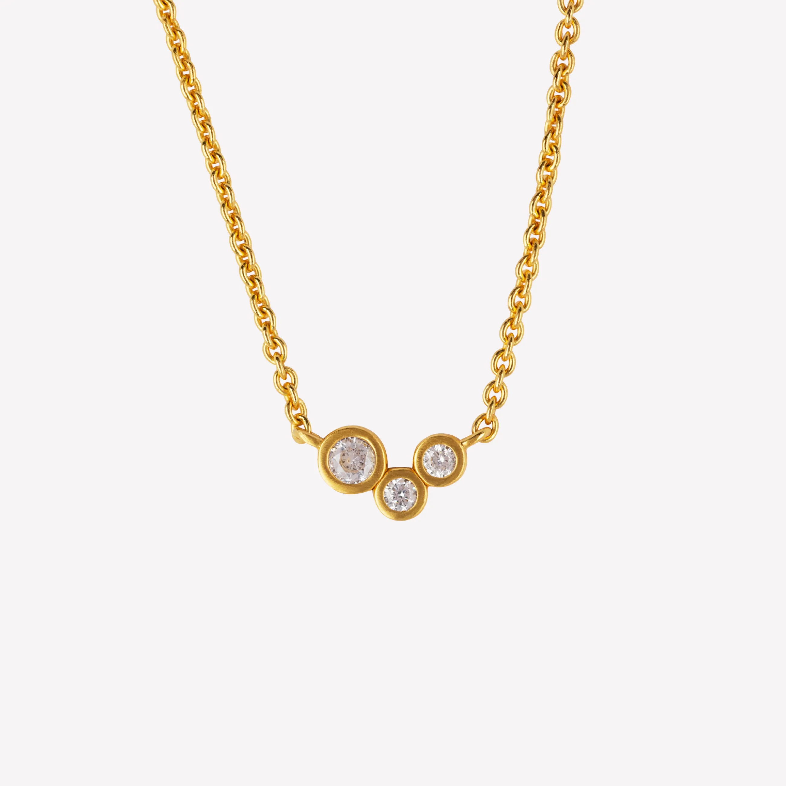 byBiehl® Danmark Stardust halskæde 14K forgyldt sølv Fashion