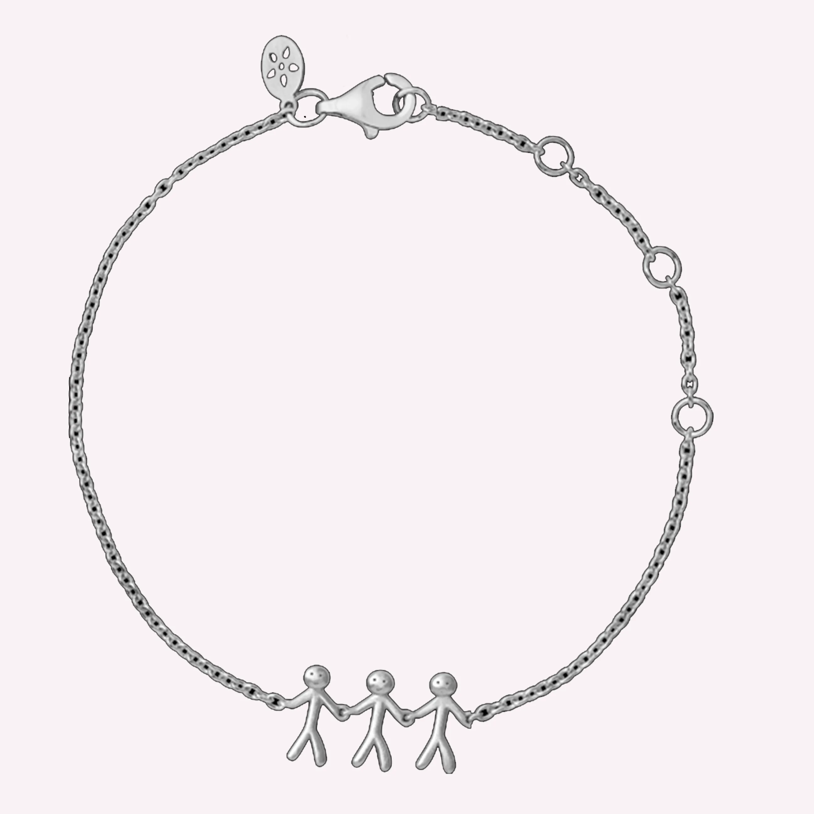 byBiehl® Danmark Together Family 3 armbånd Sterling sølv Discount