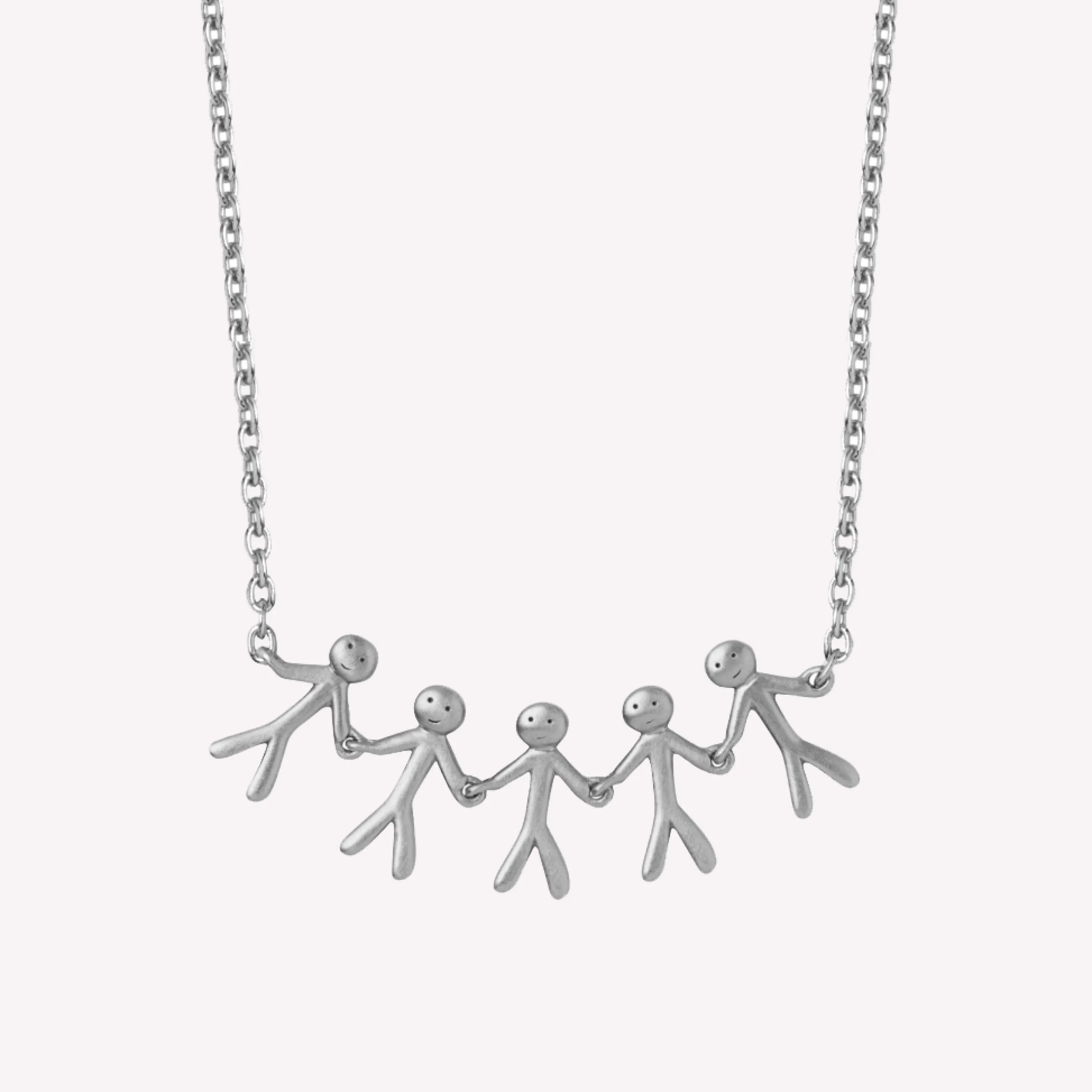 byBiehl® Danmark Together Family 5 halskæde Sterling sølv Sale