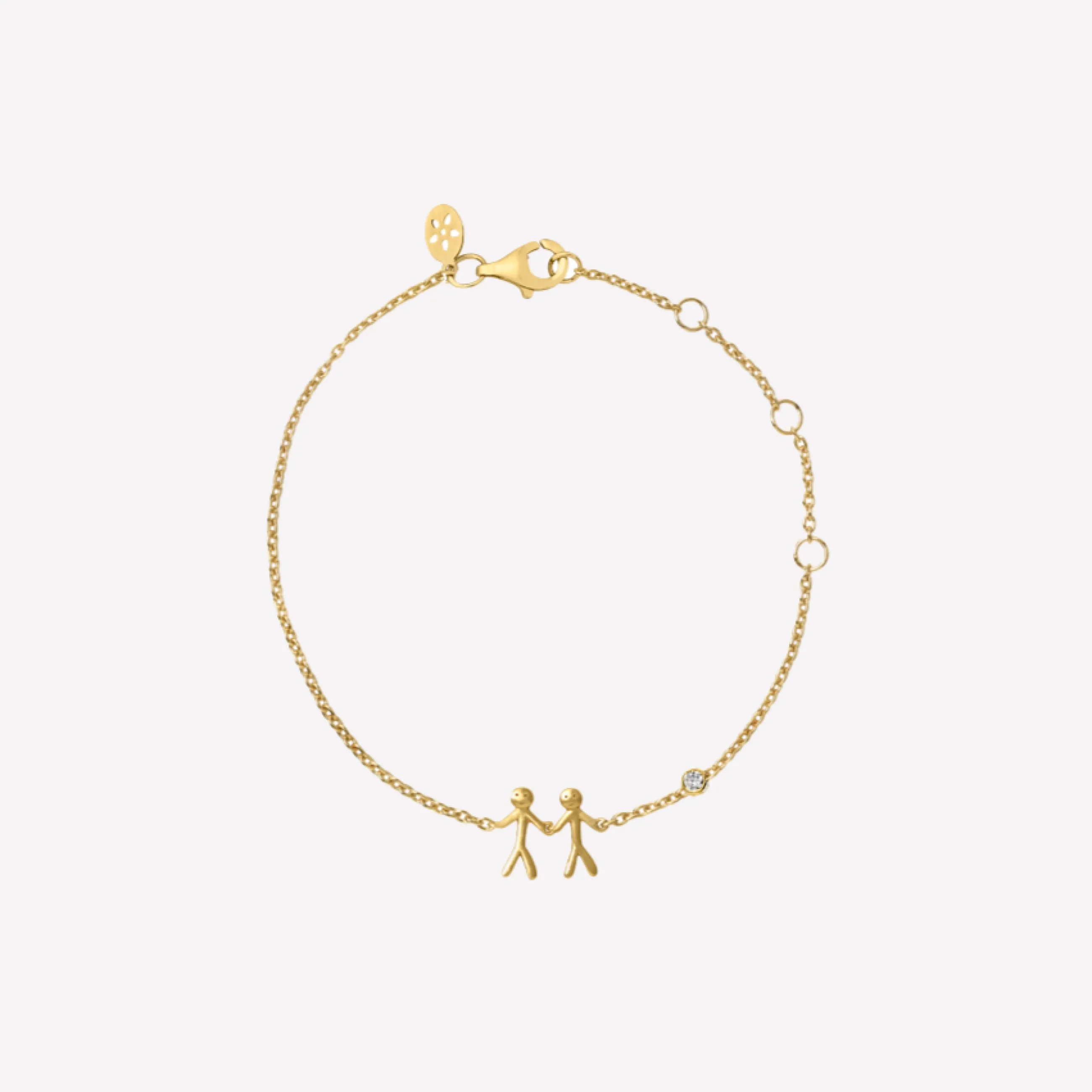 byBiehl® Danmark Together My Love armbånd 14K forgyldt sølv New