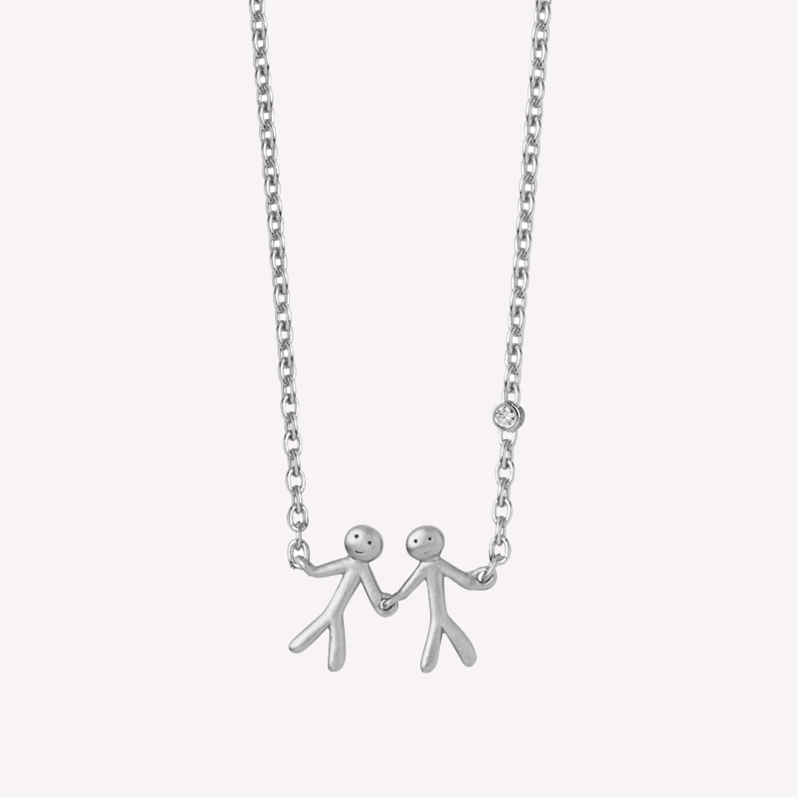byBiehl® Danmark Together My Love halskæde Sterling sølv Clearance