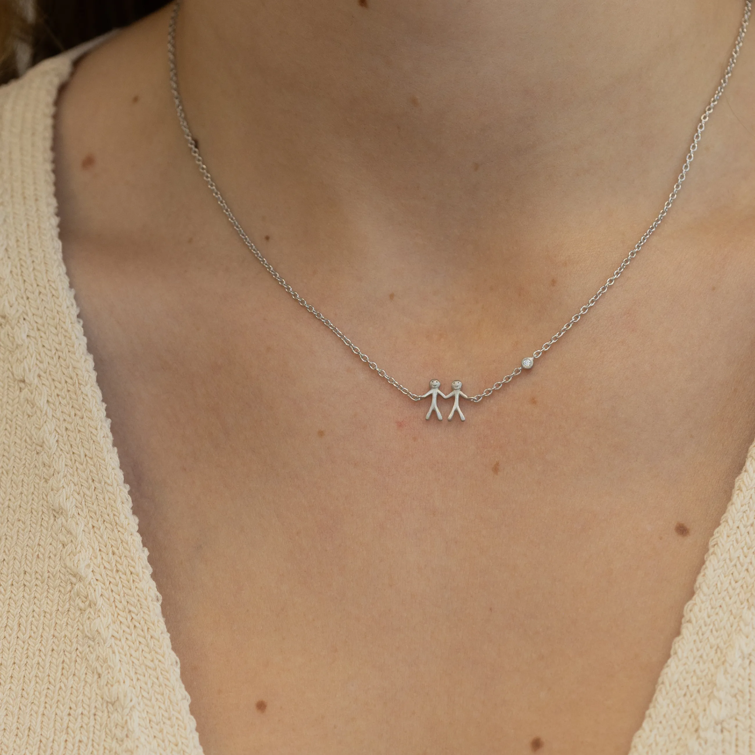 byBiehl® Danmark Together My Love halskæde Sterling sølv Clearance