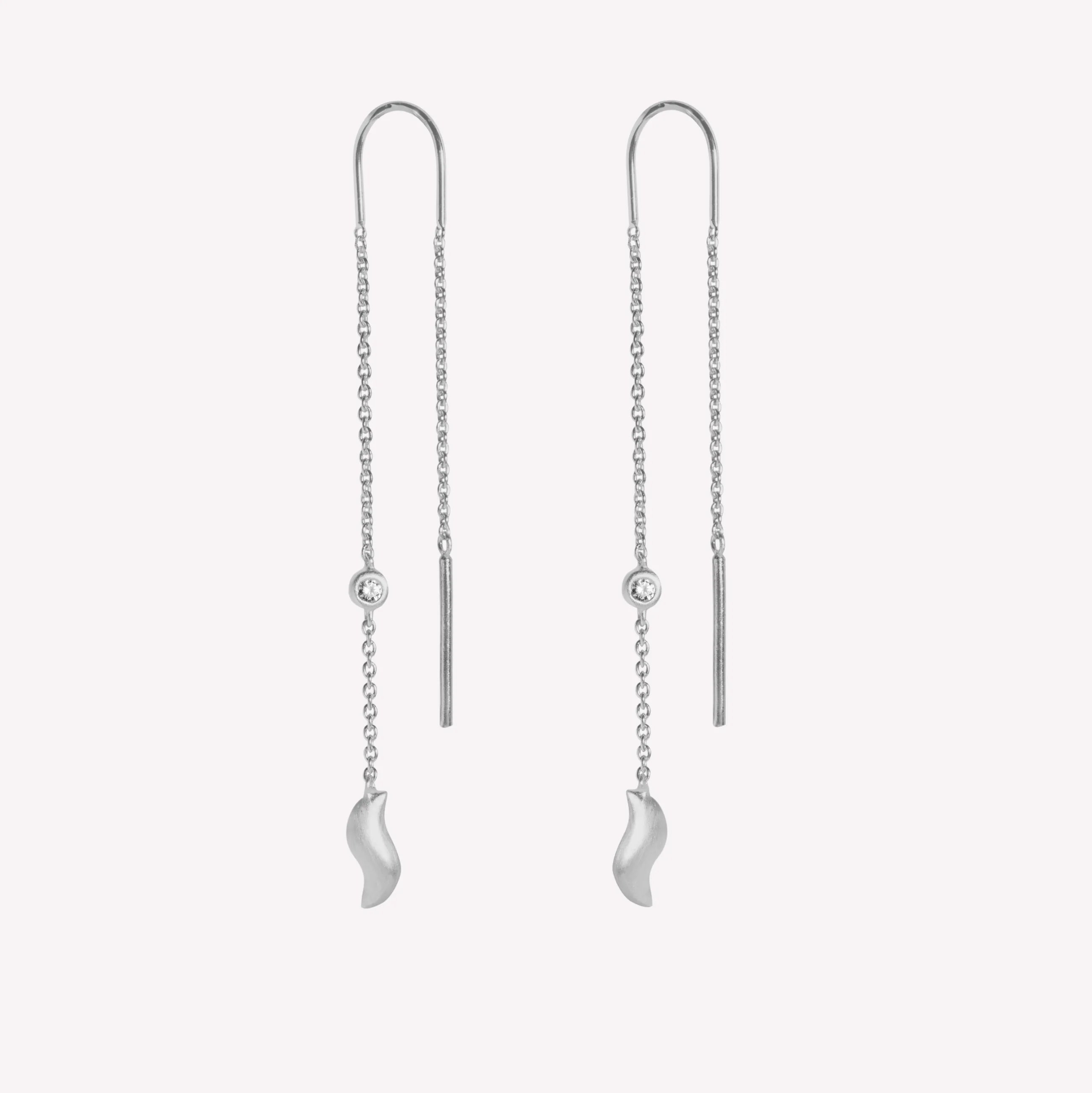 byBiehl® Danmark Wave Dangling Sterling sølv Flash Sale